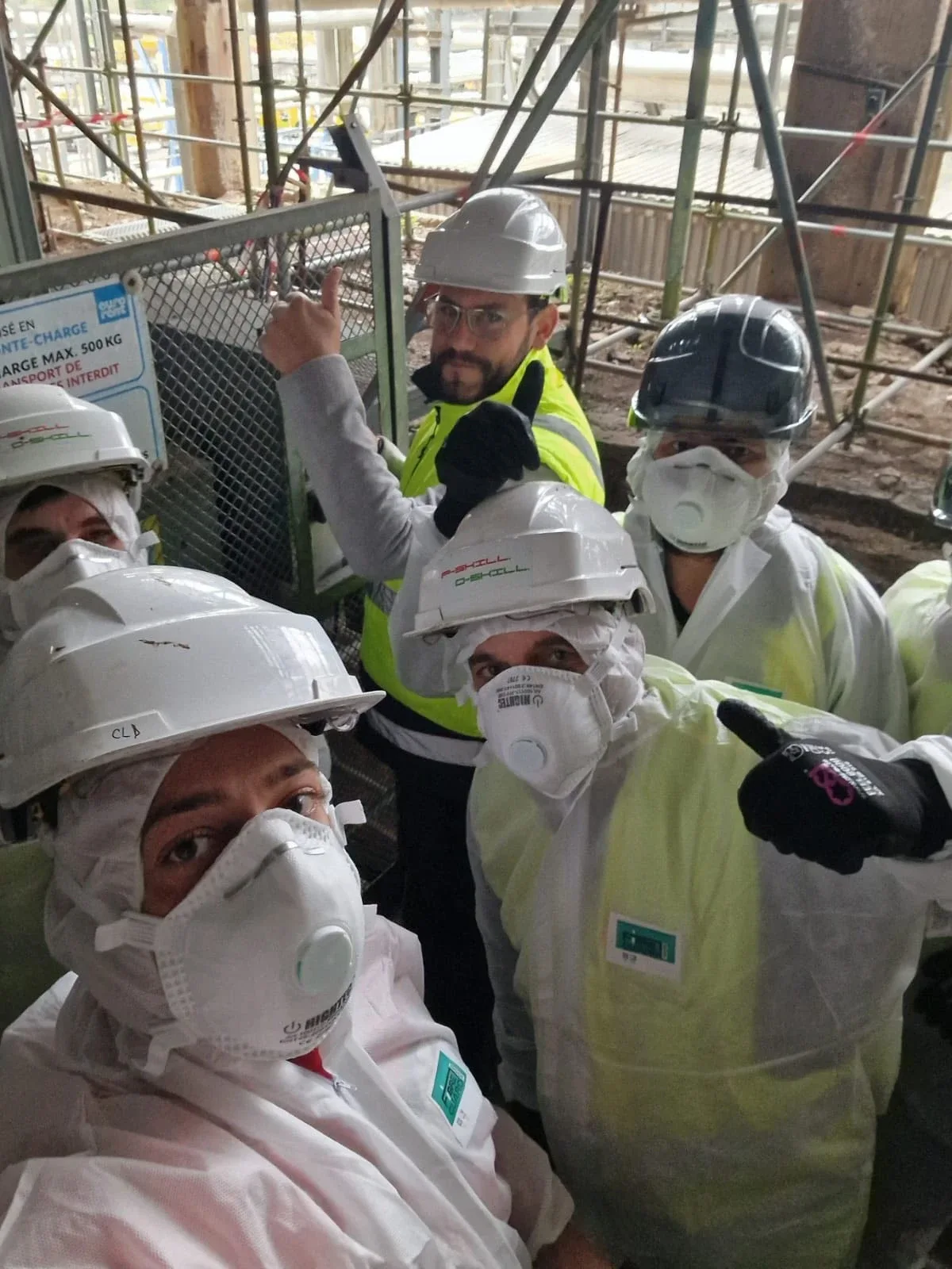 Chantier Overskill : Désamiantage